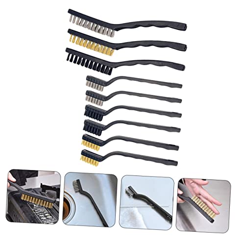 Ergonomic Handle Stainless Steel Wire Brush Set for Drain Pipe Cleaning