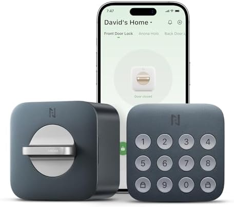 Secure Holo Smart Door Lock with Alexa Apple Home