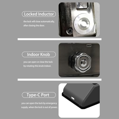 Smart Door Lock with Fingerprint Keyless Entry