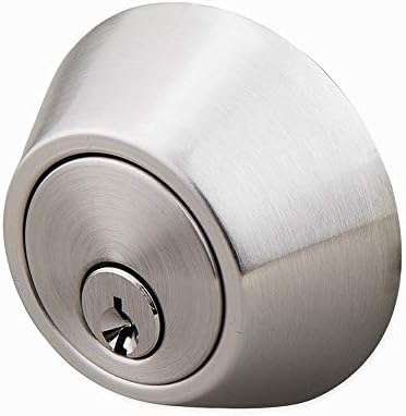 EZ-FLO 57782 Double Cylinder SATIN Nickel Adjust Latch Quick Install