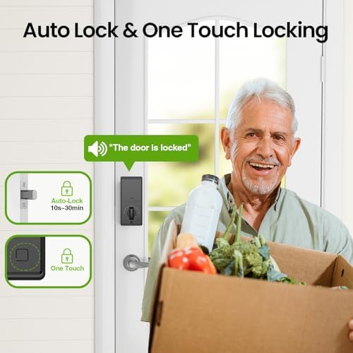 Secure Smart Door Lock with 4 Access Methods