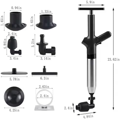 Efficient Toilet Plunger Set for Better Drainage