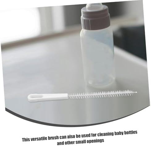 Straw Cleaner Brush Set 2pc for Sink Pipes - Durable Easy to Clean