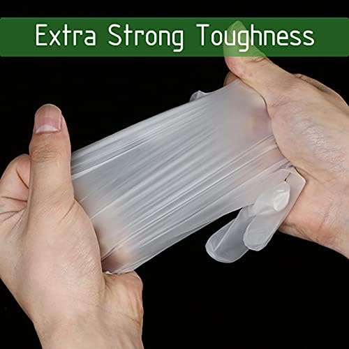 Clear Vinyl Food Safe Disposable Gloves - Latex Free Powder Free