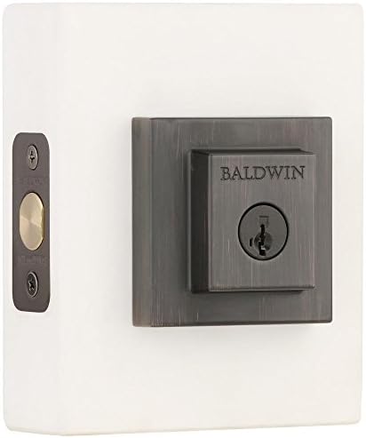 Baldwin Spyglass SmartKey Microban Deadbolt versed Door Security