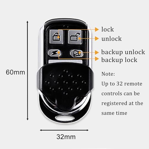 VLUOOElectronic Door Lock Remote Control