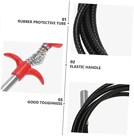 2-Piece Steel Drain Cleaning Tool Set