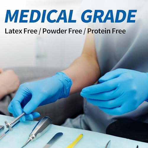 Basic Vinyl Gloves 4 Mil Powder-Free Latex-Free 100PCS