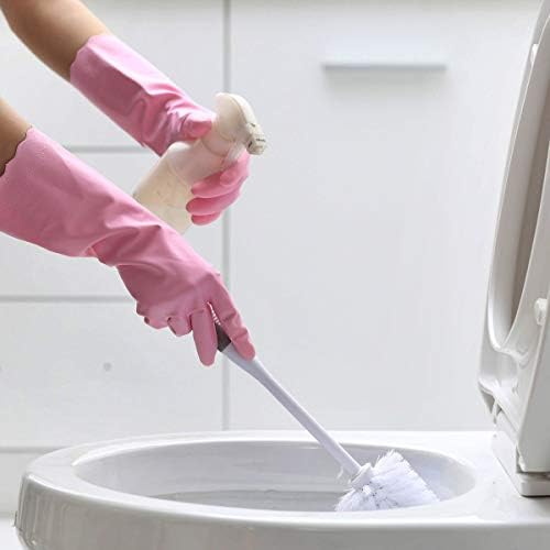 Reusable Non-Latex Gloves for Kitchen Cleaning Waterproof with Soft Cotton Liner