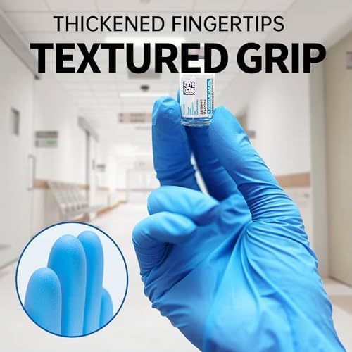 Stay Safe Comfortable Nitrile Exam Gloves