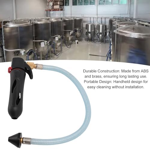 AC Drain Cleaner Tool Black Steel Effective for AC Condensation Blockages