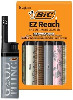 BIC EZ Reach Candle Lighter 6-Count Gift Pack Perfect for Candles