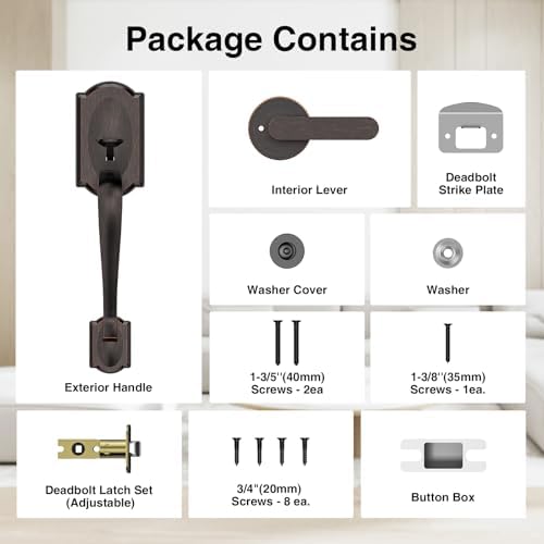 Front Door Handle Set for Reliability and Style