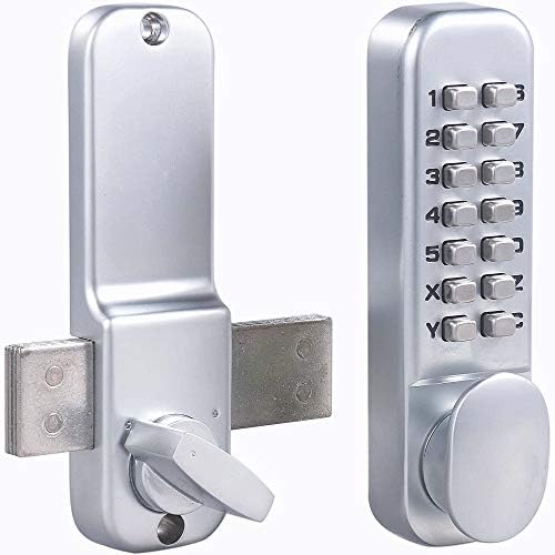 Secure Door Deadbolt with Keyless Entry for Small Doors