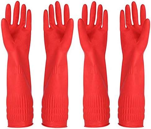 rubber cleaning gloves kitchen reuse