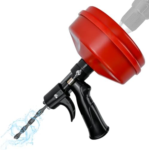33ft Pro-Grade Dual-Mode Drain Auger