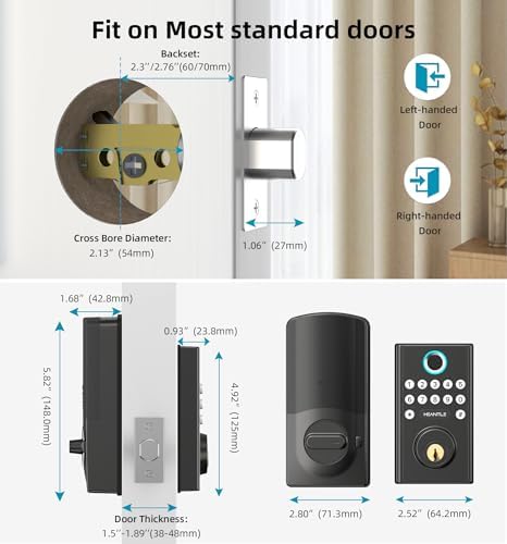 Secure Front Door Lock with Alexa Google Assistant