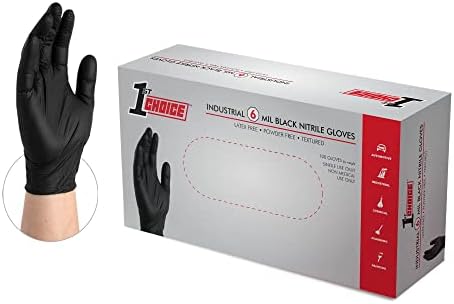 1st Choice Nitrile Gloves Latex-Free for Cooking Cleaning