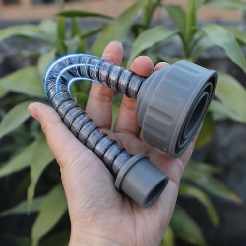 Morhandisn AC Drain Line Cleaner Adapter - Universal Fit Easy To Use Grey