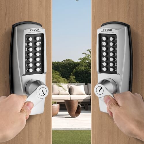 Secure Durable Mechanical Keyless Door Lock