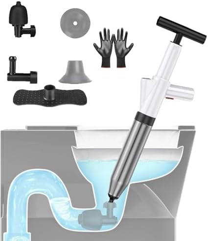 Pneumatic Floor Drain Unclogger Tool
