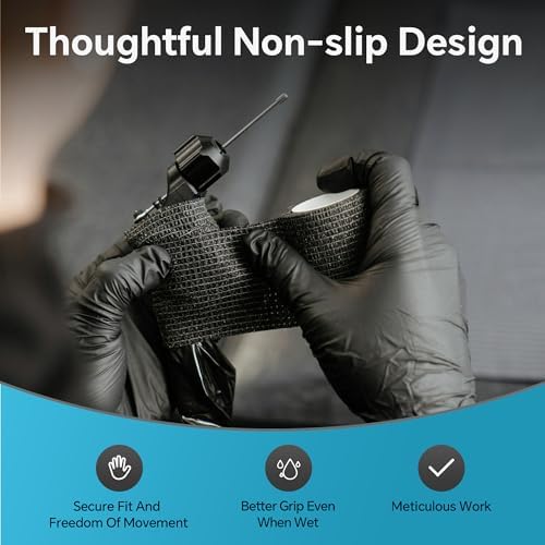 UYKKE Heavy Duty Nitrile Gloves