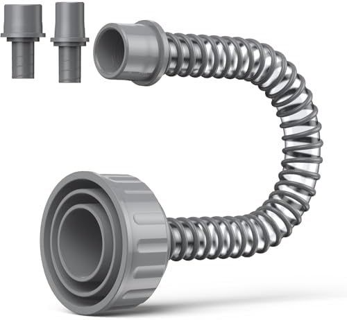 Morhandisn AC Drain Line Cleaner Adapter - Universal Fit Easy To Use Grey