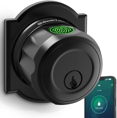 GeekTale Fingerprint Deadbolt Lock