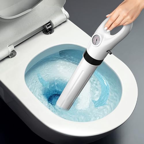 Hesitroad 360 Degree Toilet Plunger with 5 Heads