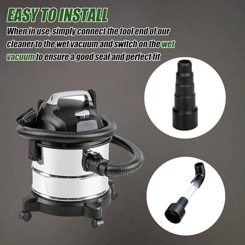 Efficient AC Drain Cleaner with Wet Vac Adapter