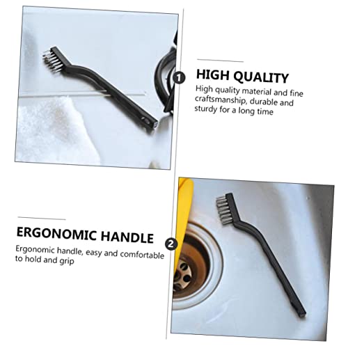 Ergonomic Handle Stainless Steel Wire Brush Set for Drain Pipe Cleaning
