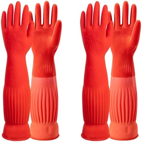 Durable Rubber Gloves for Dishwashing