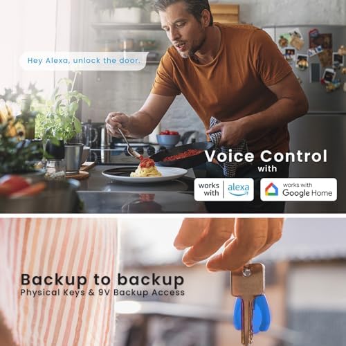 Lockly Interconnected DeadboltLatch Smart Door Lock Set