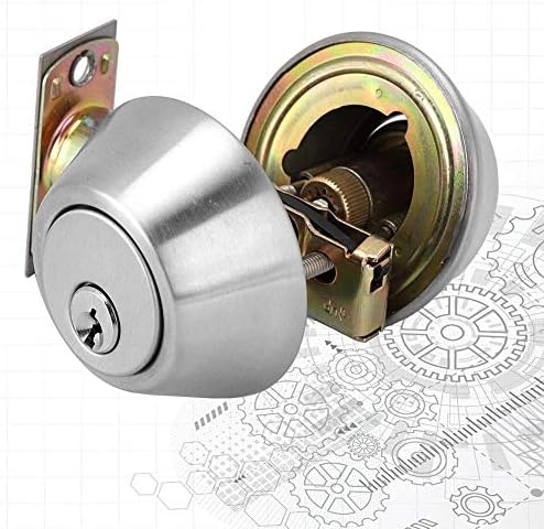High-Quality Steel Security Door Lock for Wood Doors