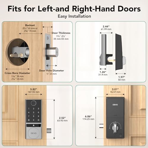 Keyless Entry Door Lock by Devo