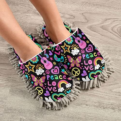 DOMIKING Doodle Slippers Eco-Friendly Cleaning