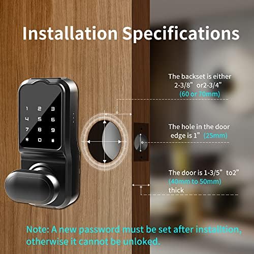Secure Entry Door Lock - Smart Deadbolt for Home Beyond
