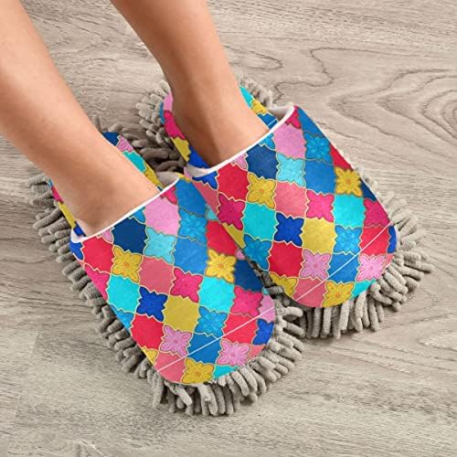 Elegant Washable Mop Slippers