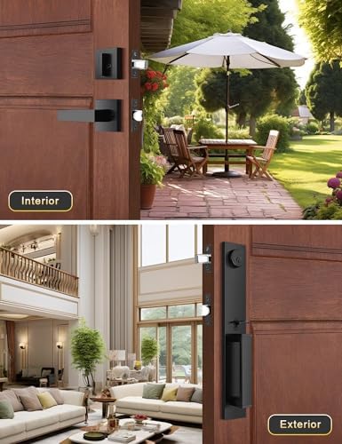 Tinewa Heavy Duty Front Door Lock Set with 3 Keys