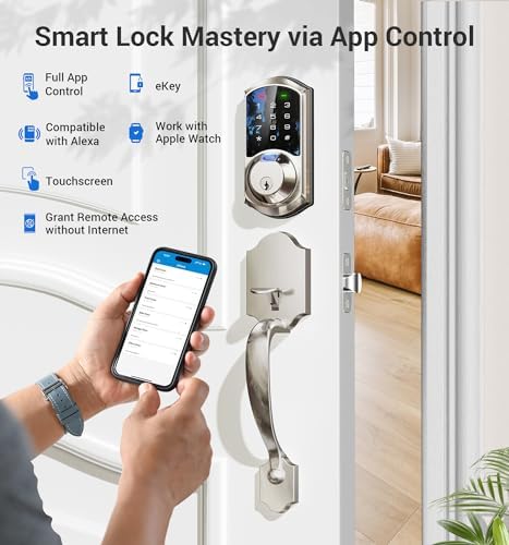 Veise Fingerprint Front Door Lock