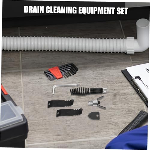 Clogs Easy - Ergonomic Design Drain Clog Solver Black stainless steel
