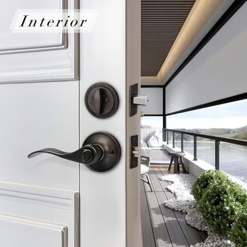 4-Piece Exterior Door Lock Set