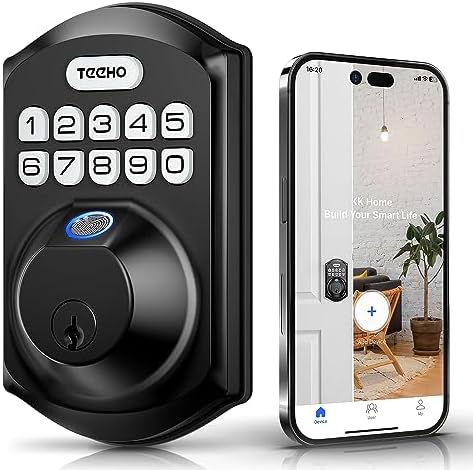 Teeho TE002W Secure Entry Smart Deadbolt Lock