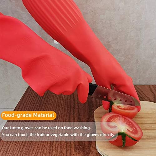 Durable Rubber Gloves for Dishwashing