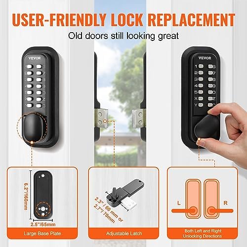 DOOR LOCK SET WITH KEEPasD Entry Door Lock
