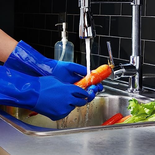 2 Pairs of Latex-Free Kitchen Gloves