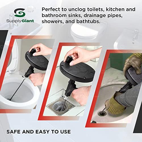 SU3248 housed in a drum mess-free and powerful for unclogging drains