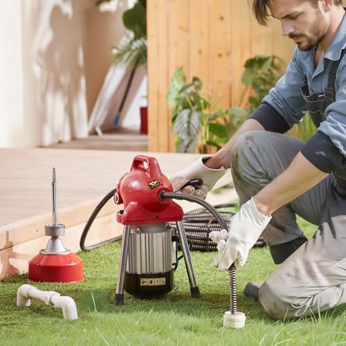 VEVOR 250W Electric Drain Cleaner with 250W Motor