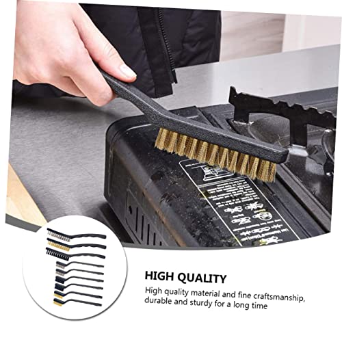 Ergonomic Handle Stainless Steel Wire Brush Set for Drain Pipe Cleaning