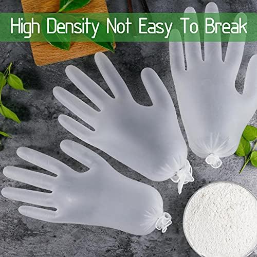 Clear Vinyl Food Safe Disposable Gloves - Latex Free Powder Free